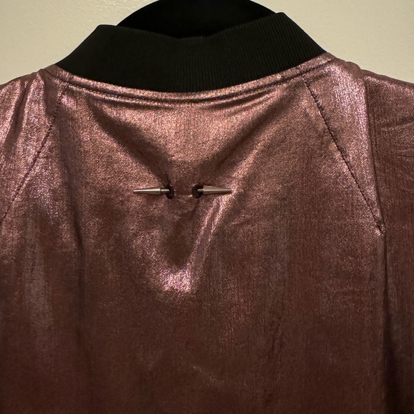 Barbara Bui Metallic Pink Jacket - Picture 8 of 10